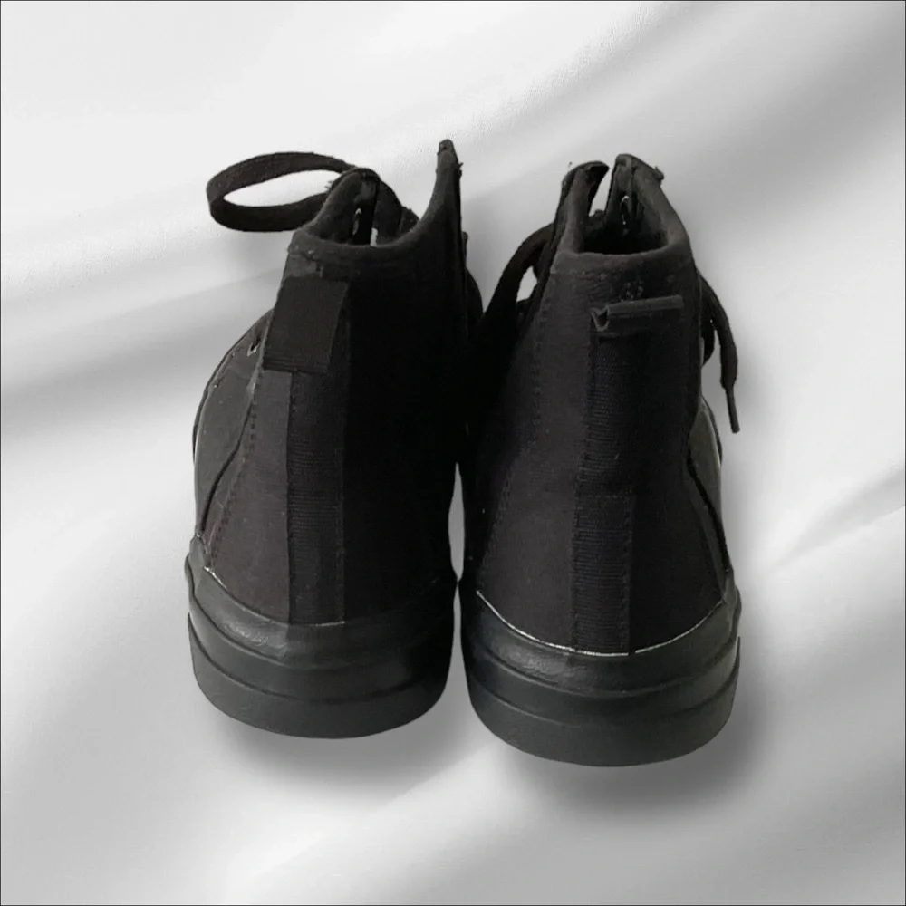 Levi Strauss Canvas Black Hightop Sneaker 6 Women Olivia‎ Casual Streetwear